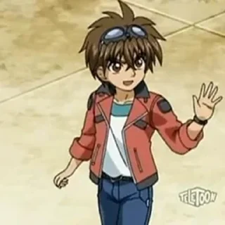👋 emoji Bakugan Telegram sticker 1 of 66
