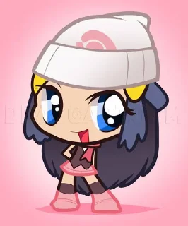 😗 emoji Pokemon Chibi @AnimeStickersChibi Telegram sticker 13 of 30
