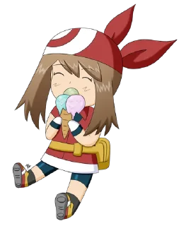 ☺️ emoji Pokemon Chibi @AnimeStickersChibi Telegram sticker 18 of 30