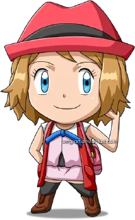 😃 emoji Pokemon Chibi @AnimeStickersChibi Telegram sticker 20 of 30