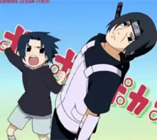 😖 emoji Naruto Video @AnimeStickersChibi Telegram sticker 7 of 52