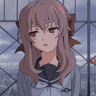 Sticker from hiiragi shinoa