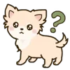 🦮 emoji ₍ ᥴᥙᴛᥱ ᥴɦiɦᥙᥲɦᥙᥲ ɗ᧐g ₎ ˚₊· ♡ @mewsticks Telegram sticker 22 of 40