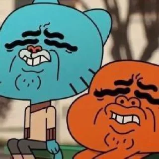 🐺 emoji The amazing world of gumball by @arkngn Telegram sticker 8 of 32
