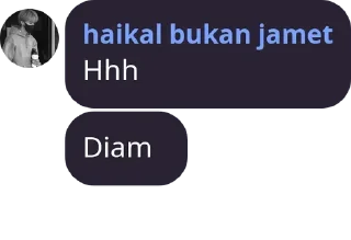 Sticker from kata kata boti