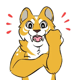 😙 emoji 起司橘醬包 Telegram sticker 24 of 120