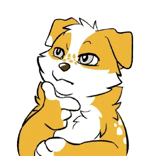 🤔 emoji 起司橘醬包 Telegram sticker 10 of 120