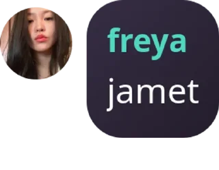 🫰 emoji freya pacar mark lee Telegram sticker 1 of 10