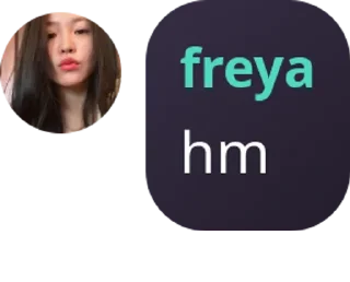 🫰 emoji freya pacar mark lee Telegram sticker 4 of 10