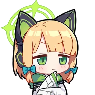 Sticker from 청춘X학원X블루 아카이브 By @Ani_Chats