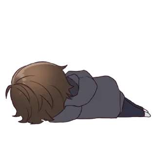 😪 emoji Menhera-kun Telegram sticker 8 of 120