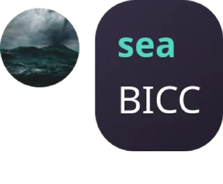 Sticker from sea