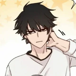 🎧 emoji Sho @stiker_webtoon Telegram sticker 6 of 20