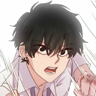 🎧 emoji Sho @stiker_webtoon Telegram sticker 13 of 20