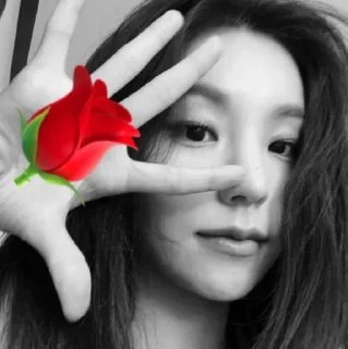 🌹 emoji yeji by @hwangarch Telegram sticker 7 of 11