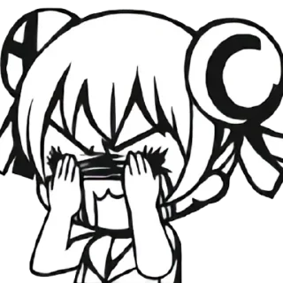 😖 emoji AC娘 NGA玩家社区 Telegram sticker 14 of 28