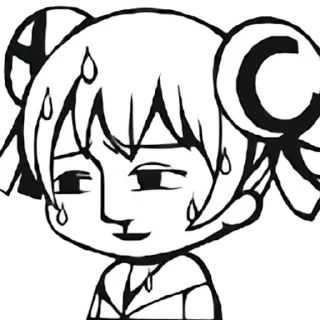 😨 emoji AC娘 NGA玩家社区 Telegram sticker 10 of 28