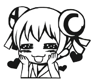 😍 emoji AC娘（自用） Telegram sticker 13 of 26