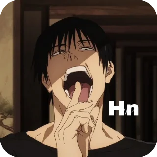Sticker from Toji