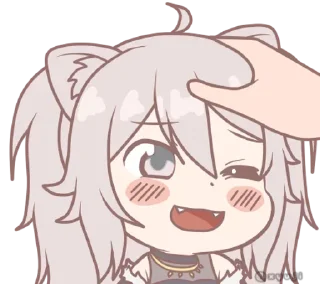 🥰 emoji Shishiro Botan @xyuji Telegram sticker 15 of 15