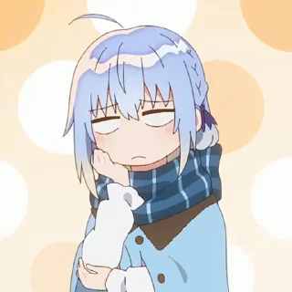 🤔 emoji @HD_Stickers 白聖女と黒牧師 Special Pack Telegram sticker 8 of 30