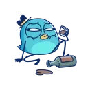 😪 emoji En Telegram sticker 8 of 17