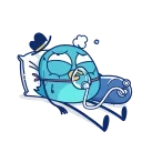 🥶 emoji En Telegram sticker 10 of 17