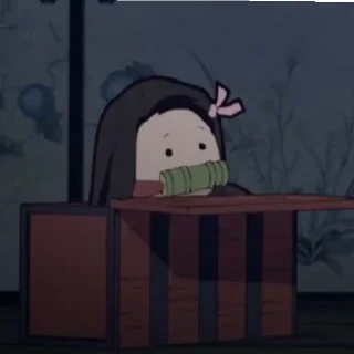 ⁉️ emoji nezuko Telegram sticker 23 of 23