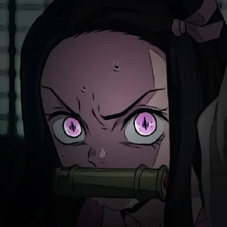 😈 emoji nezuko Telegram sticker 12 of 23