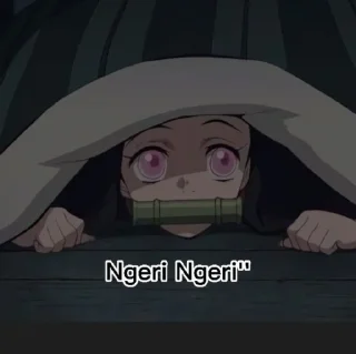 Sticker from Nezuko