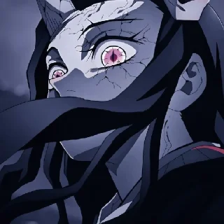 Sticker from nezuko