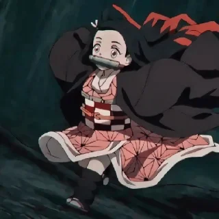 🏃‍♀️ emoji nezuko Telegram sticker 15 of 23