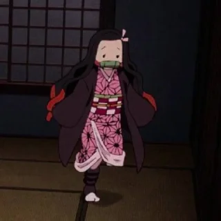 ☹️ emoji nezuko Telegram sticker 6 of 25