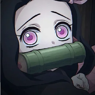 🥺 emoji nezuko Telegram sticker 9 of 25