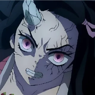 Sticker from nezuko