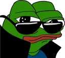😎 emoji Pepe Telegram sticker 24 of 59