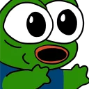 😮 emoji Pepe Telegram sticker 10 of 59