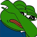 😞 emoji Pepe Telegram sticker 18 of 59