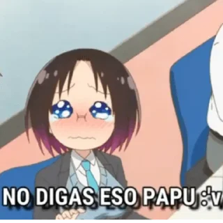 Sticker from No digas eso papu :,c