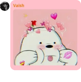 ❤️ emoji Bear Telegram sticker 10 of 17