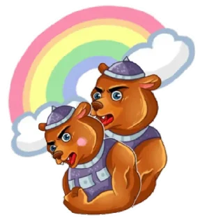 😍 emoji Bear Telegram sticker 5 of 12