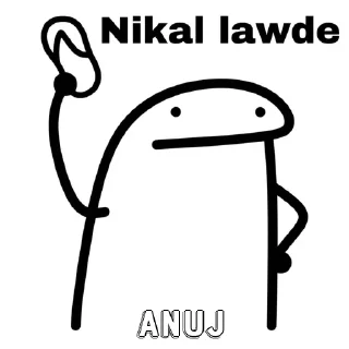 Sticker from Anti anu pack