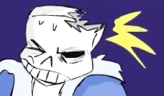 💀 emoji \~HORROR!SANS~/ Telegram sticker 15 of 120