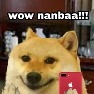 👍 emoji Cheems Telegram sticker 8 of 87