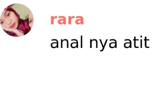Sticker from rara anal