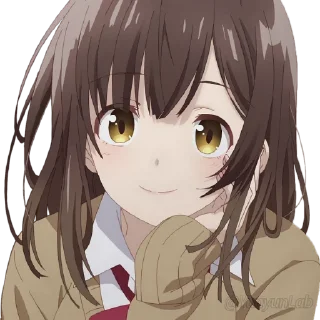🙂 emoji @Y2LAB Hige wo Soru. Soshite Joshikousei wo Hirou. Telegram sticker 2 of 86