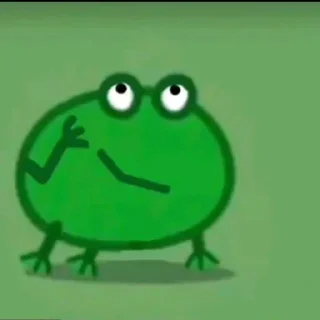 😩 emoji frog Telegram sticker 14 of 21