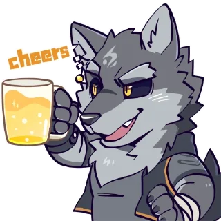 🍺 emoji 玄组日常 Telegram sticker 12 of 26