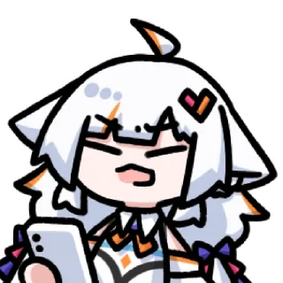 😲 emoji B站安奈奈 @zhaxia_cn Telegram sticker 5 of 16