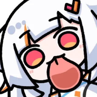 😘 emoji B站安奈奈 @zhaxia_cn Telegram sticker 11 of 16